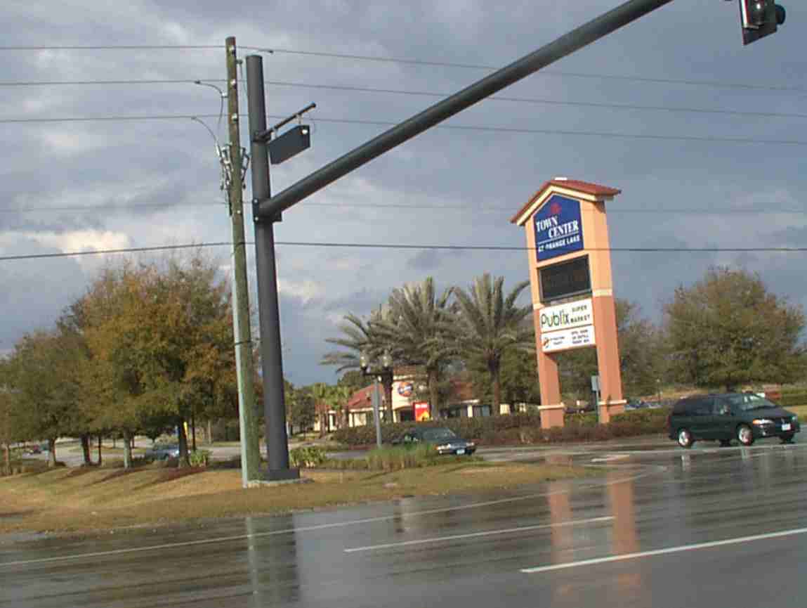 The entrance to Orange Lake Towne Center Plaza:-)